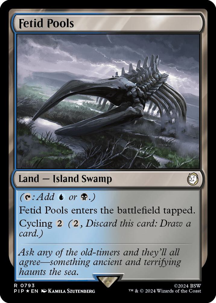 Fetid Pools (Surge Foil) (793) [Fallout]