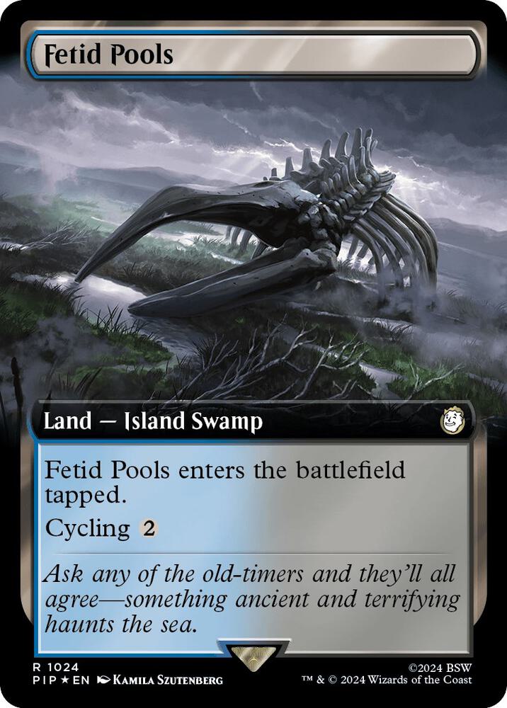 Fetid Pools (Extended Art) (Surge Foil) (1024) [Fallout]