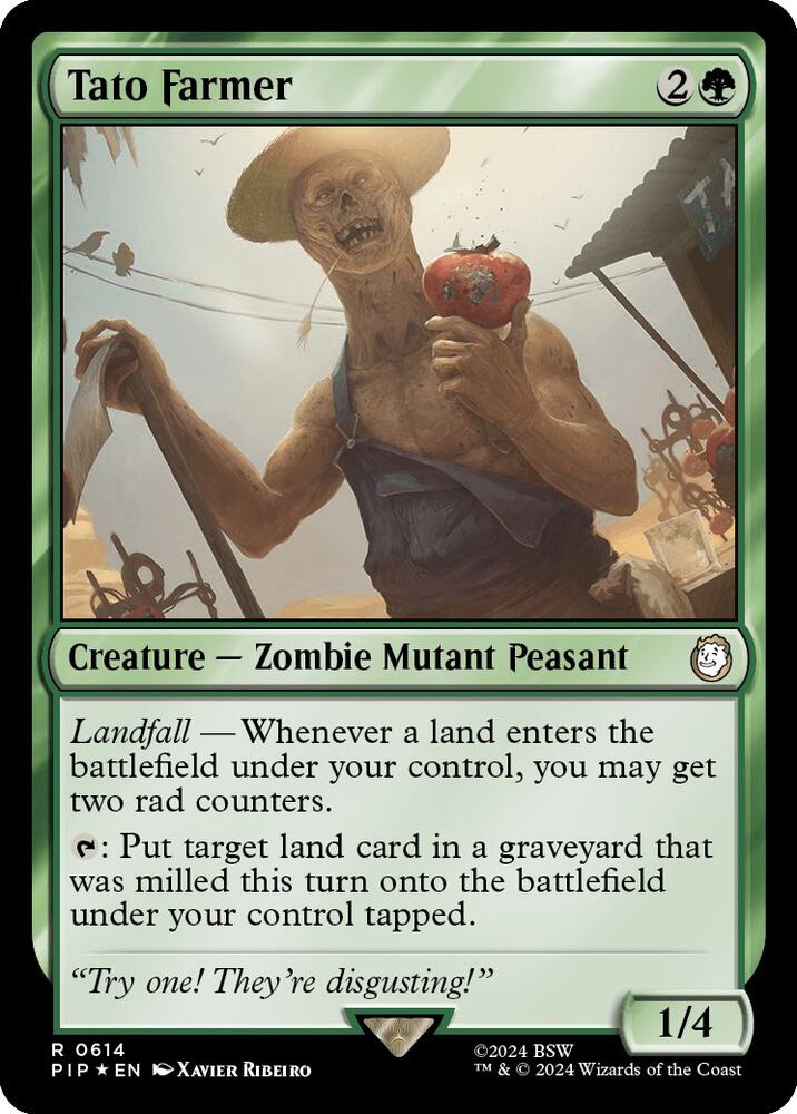 Tato Farmer (Surge Foil) (614) [Fallout]