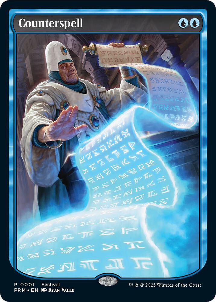 Counterspell (1) [MagicFest Cards] [Borderless]