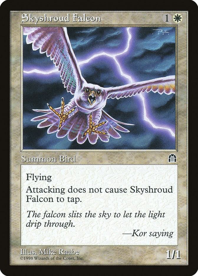 Skyshroud Falcon (16) [Stronghold]