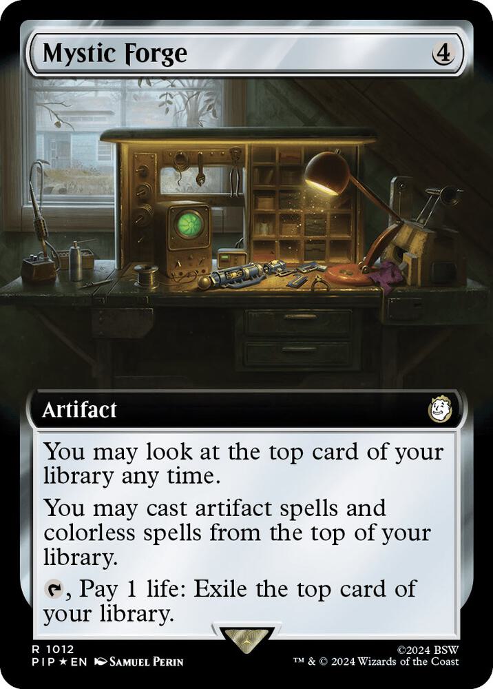 Mystic Forge (Extended Art) (Surge Foil) (1012) [Fallout]