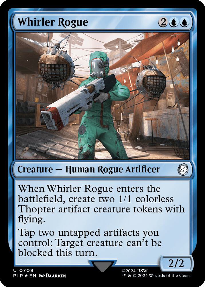 Whirler Rogue (Surge Foil) (709) [Fallout]