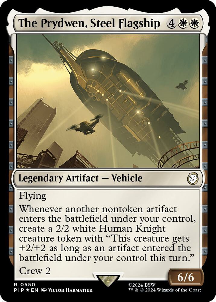 The Prydwen, Steel Flagship (Surge Foil) (550) [Fallout]