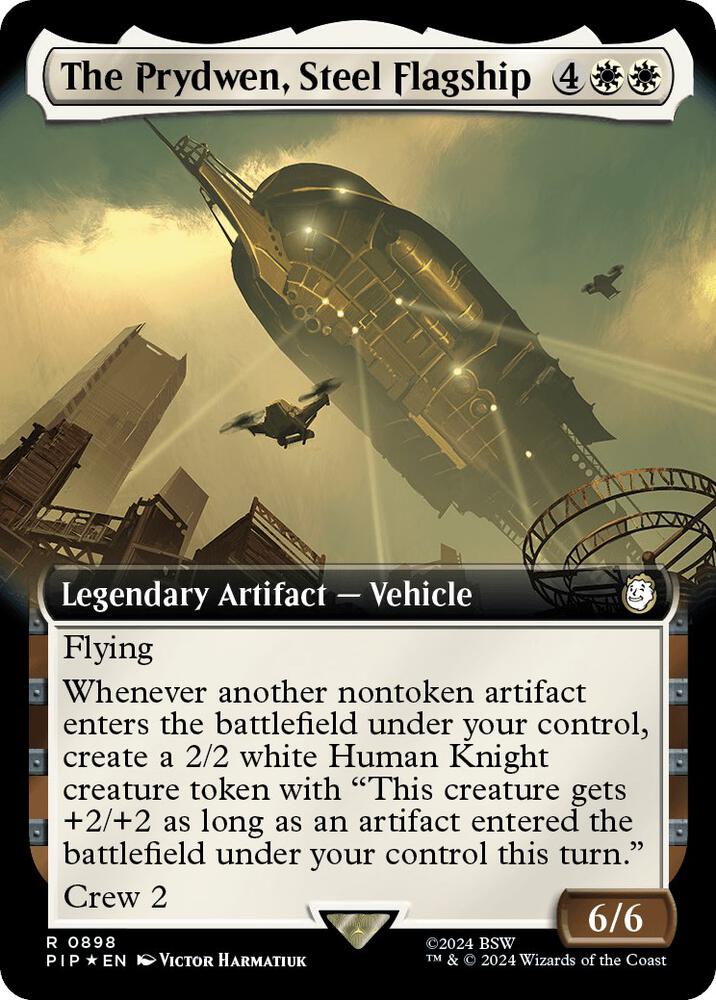 The Prydwen, Steel Flagship (Extended Art) (Surge Foil) (898) [Fallout]