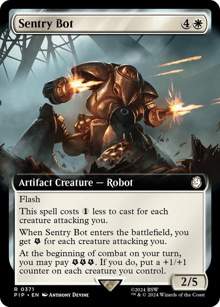 Sentry Bot (Extended Art) (371) [Fallout]