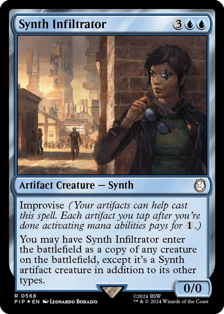 Synth Infiltrator (Surge Foil) (568) [Fallout]