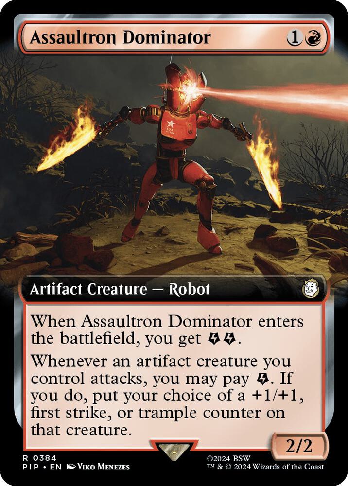 Assaultron Dominator (Extended Art) (384) [Fallout]