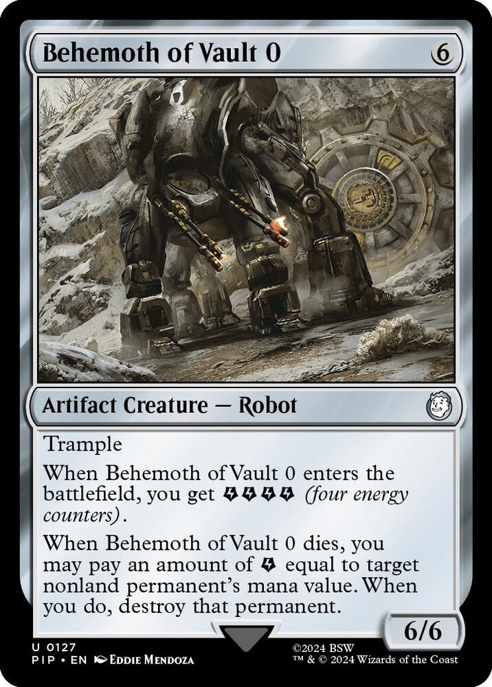 Behemoth of Vault 0 (127) [Fallout]