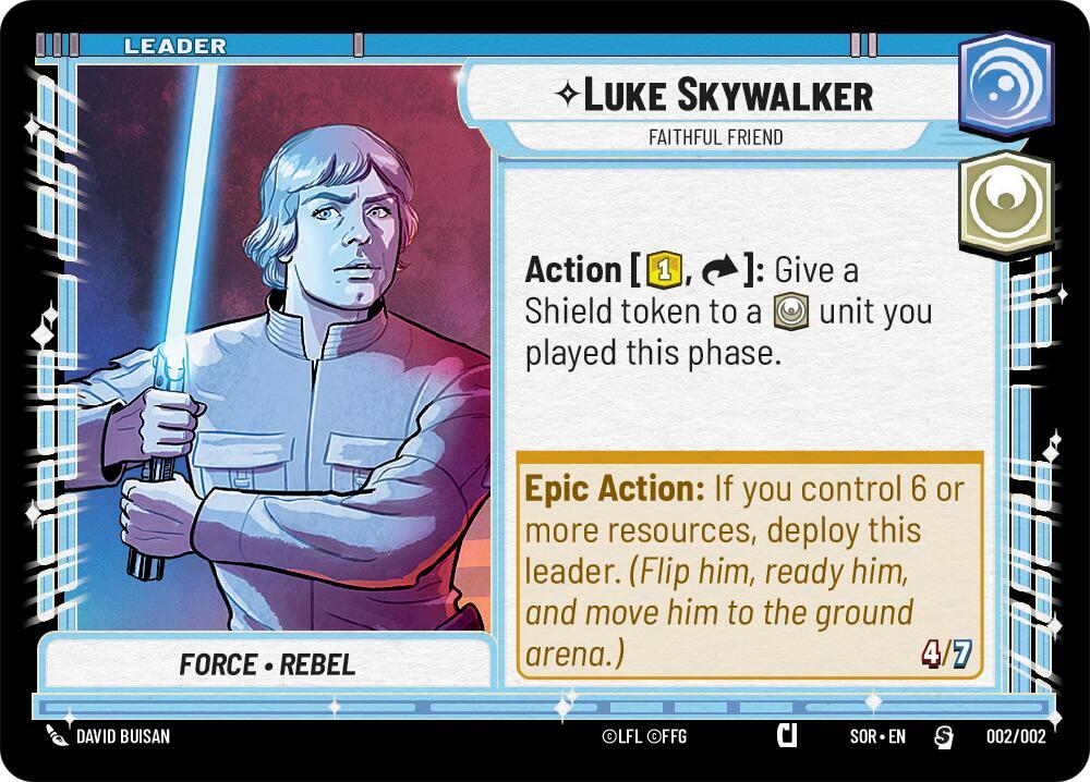 Luke Skywalker - Faithful Friend (002/002) [Prerelease Promos]