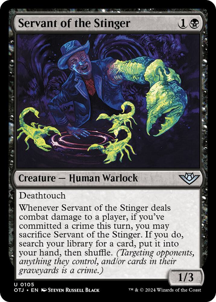 Servant of the Stinger (105) [Outlaws of Thunder Junction]