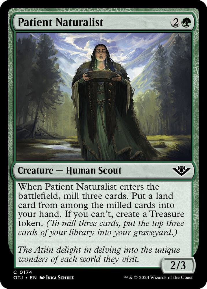 Patient Naturalist (174) [Outlaws of Thunder Junction]