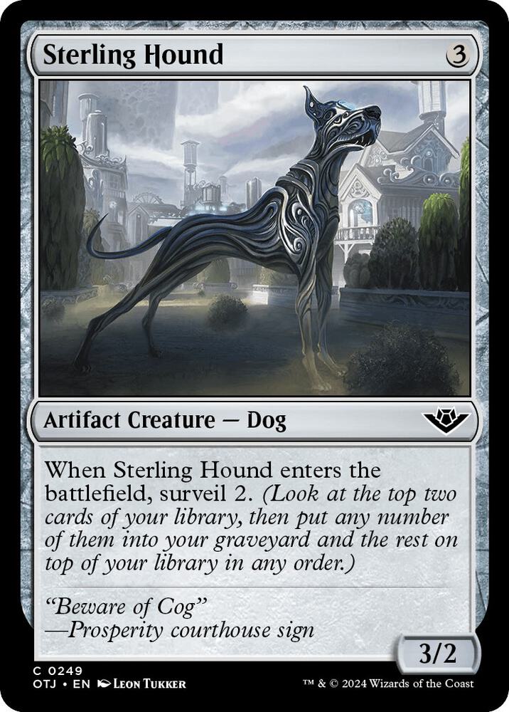 Sterling Hound (249) [Outlaws of Thunder Junction]