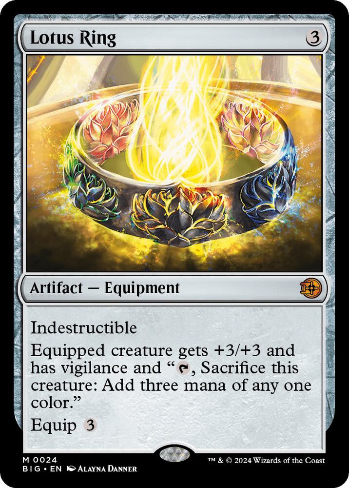 Lotus Ring (24) [The Big Score]