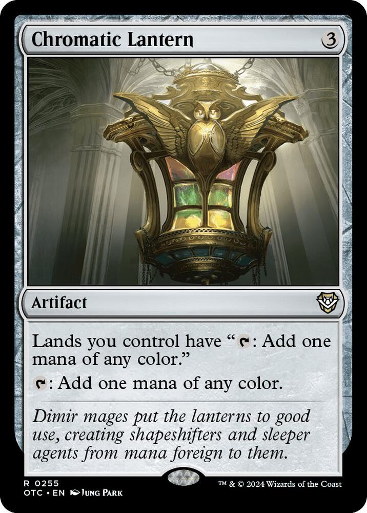 Chromatic Lantern (255) [Outlaws of Thunder Junction Commander]