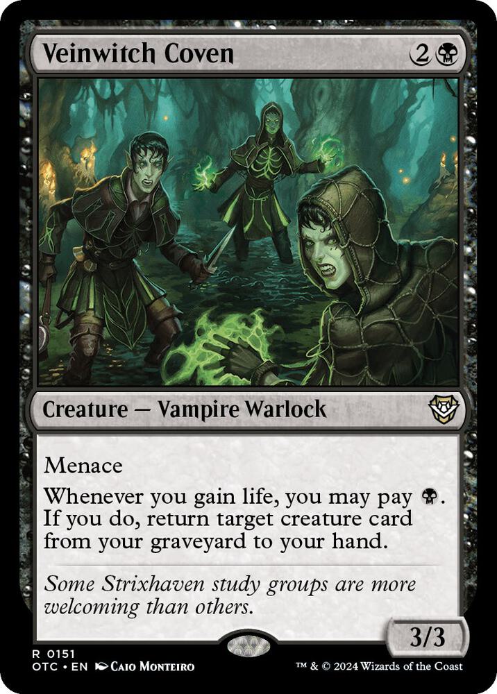 Veinwitch Coven (151) [Outlaws of Thunder Junction Commander]