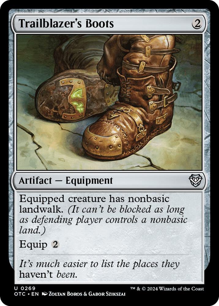 Trailblazer's Boots (269) [Outlaws of Thunder Junction Commander]