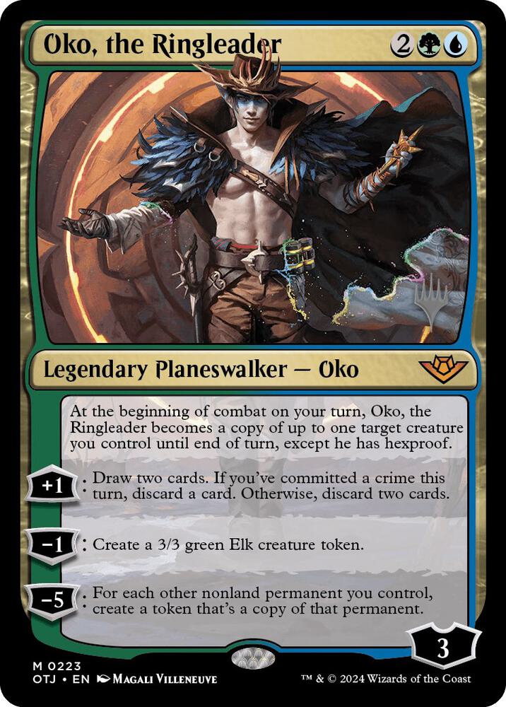 Oko, the Ringleader (223) [Outlaws of Thunder Junction Promos]