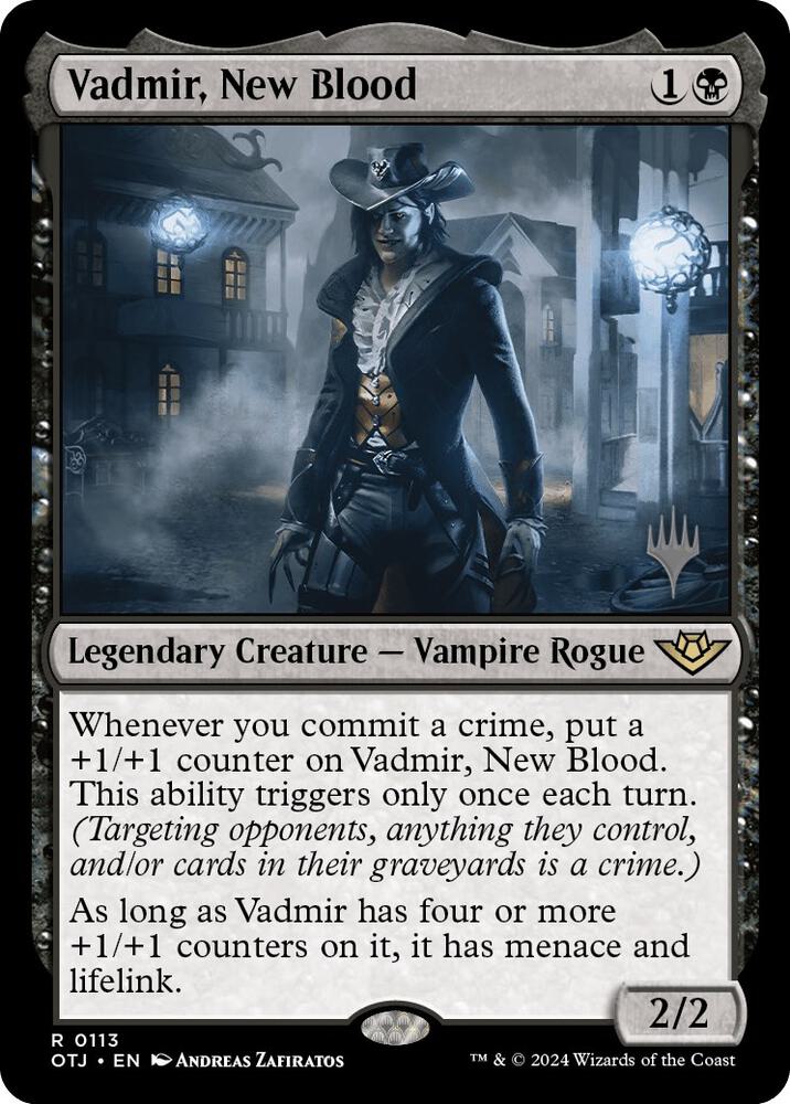 Vadmir, New Blood (113) [Outlaws of Thunder Junction Promos]