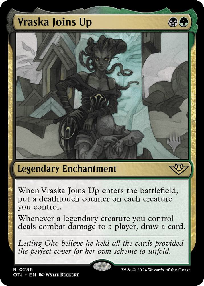 Vraska Joins Up (236) [Outlaws of Thunder Junction Promos]
