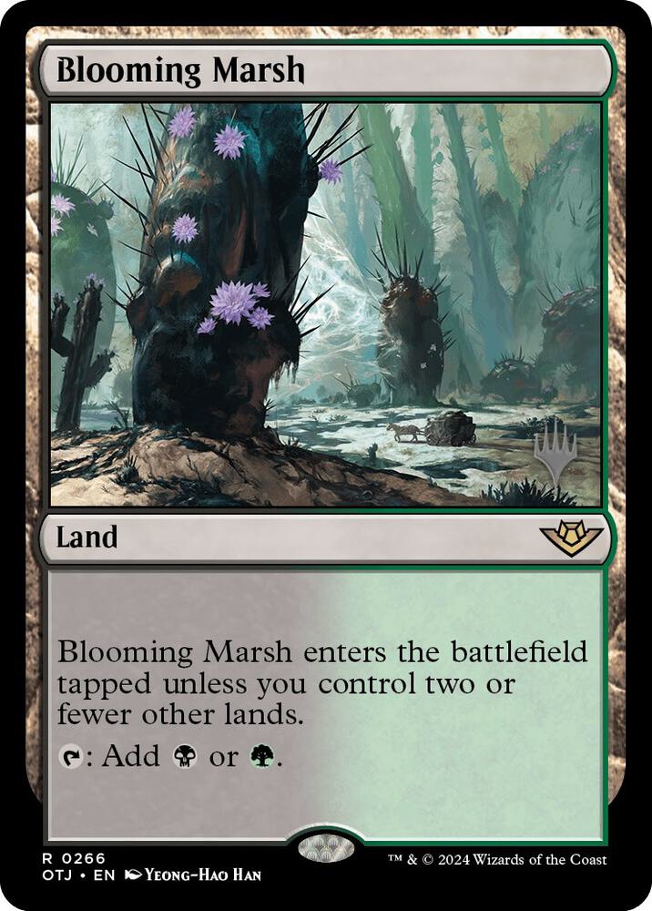 Blooming Marsh (266) [Outlaws of Thunder Junction Promos]