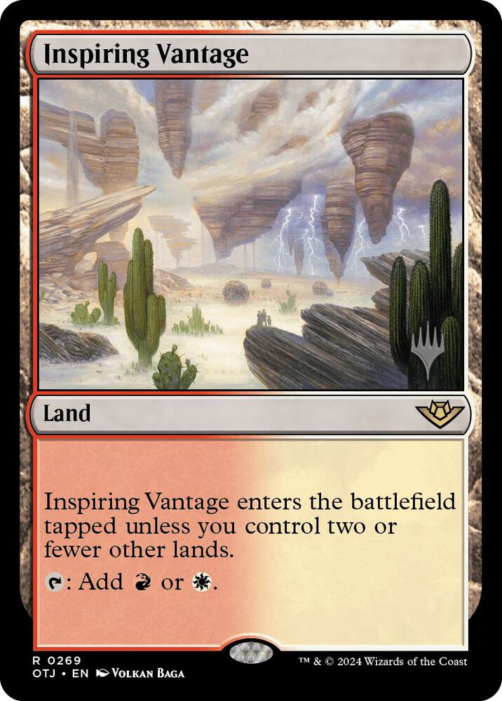 Inspiring Vantage (269) [Outlaws of Thunder Junction Promos]