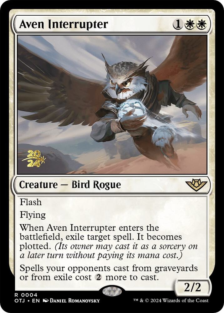 Aven Interrupter (4) [Prerelease Cards]