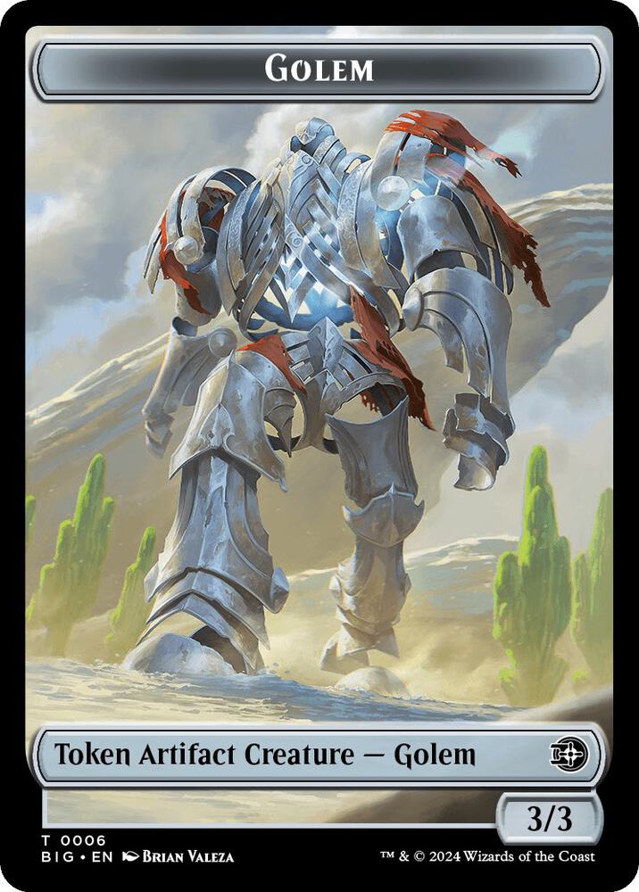Golem Token (6) [The Big Score]
