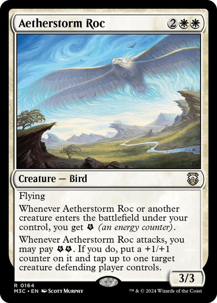Aetherstorm Roc (164) [Modern Horizons 3 Commander]