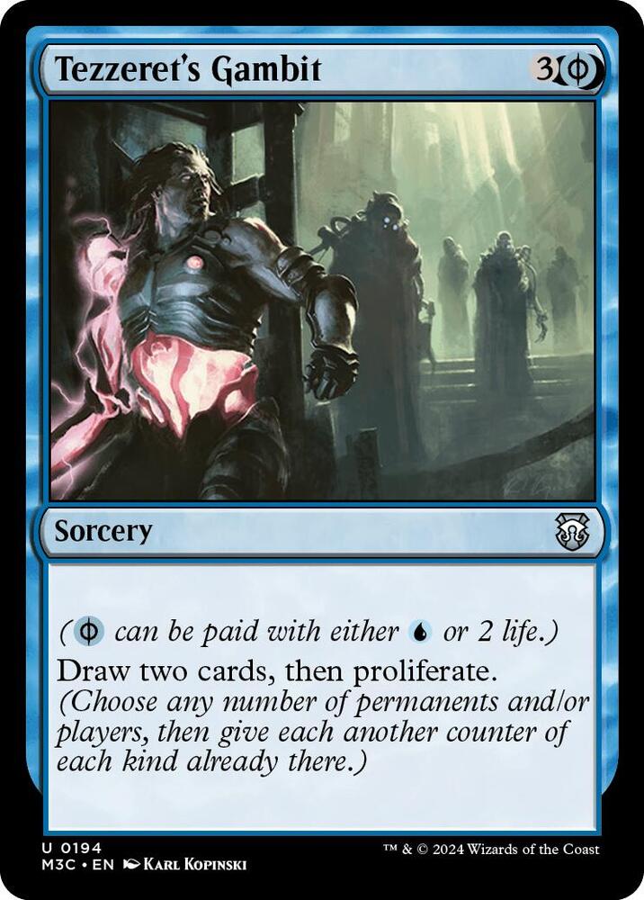 Tezzeret's Gambit (194) [Modern Horizons 3 Commander]