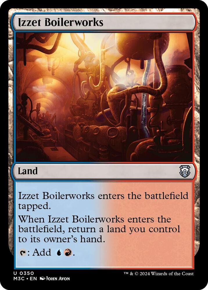 Izzet Boilerworks (350) [Modern Horizons 3 Commander]