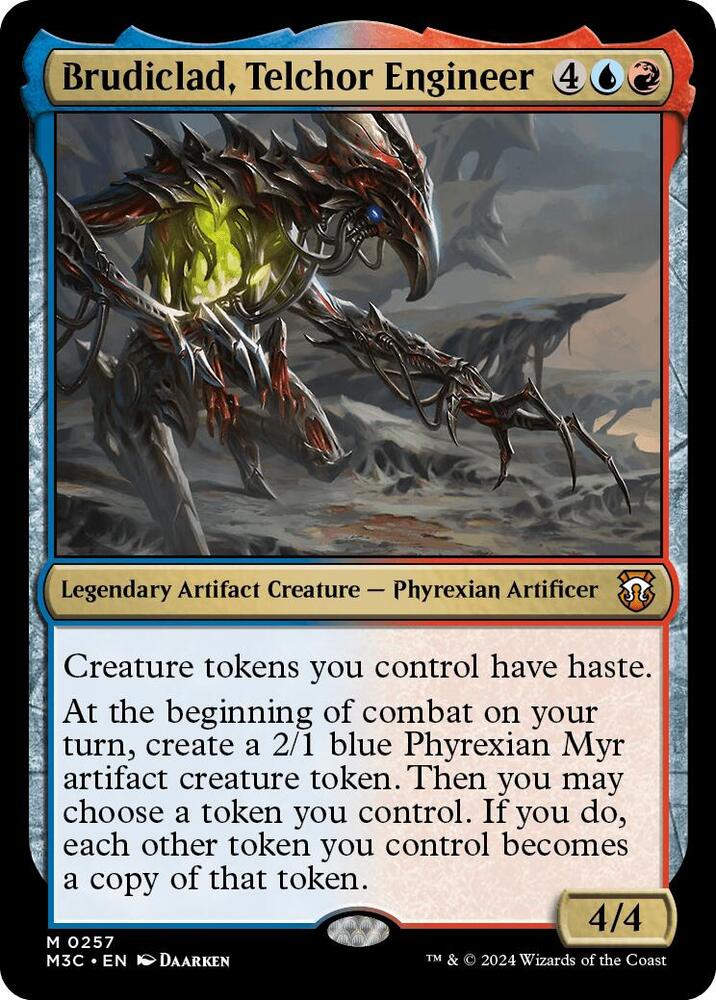 Brudiclad, Telchor Engineer (Ripple Foil) (257) [Modern Horizons 3 Commander]