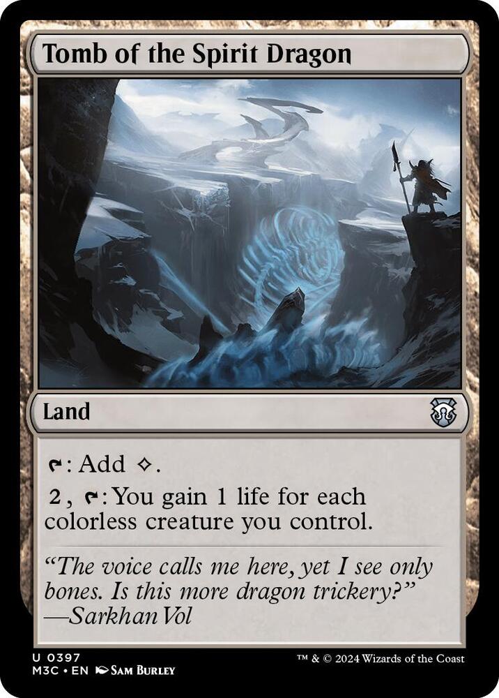 Tomb of the Spirit Dragon (397) [Modern Horizons 3 Commander]