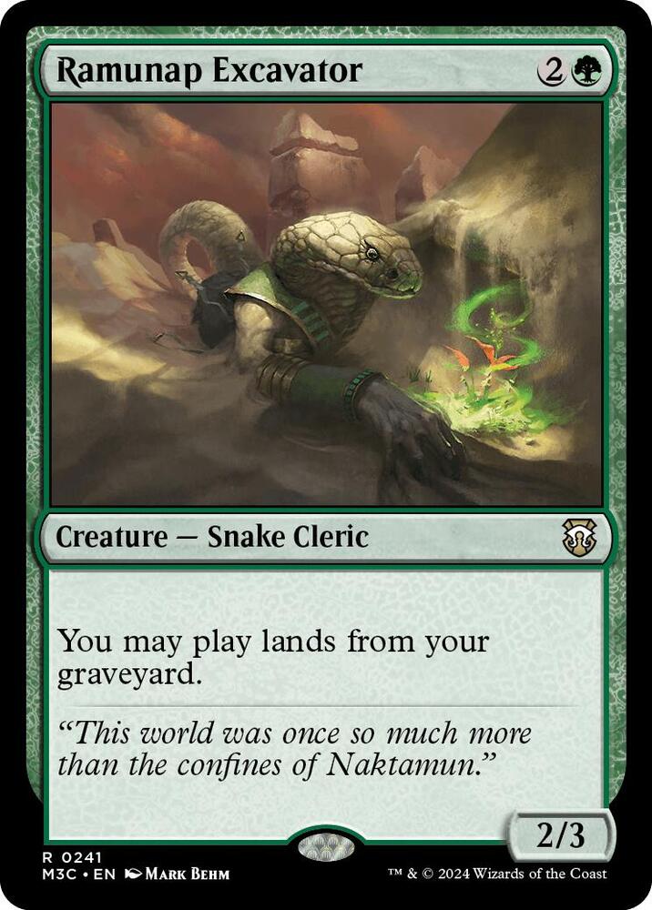 Ramunap Excavator (241) [Modern Horizons 3 Commander]