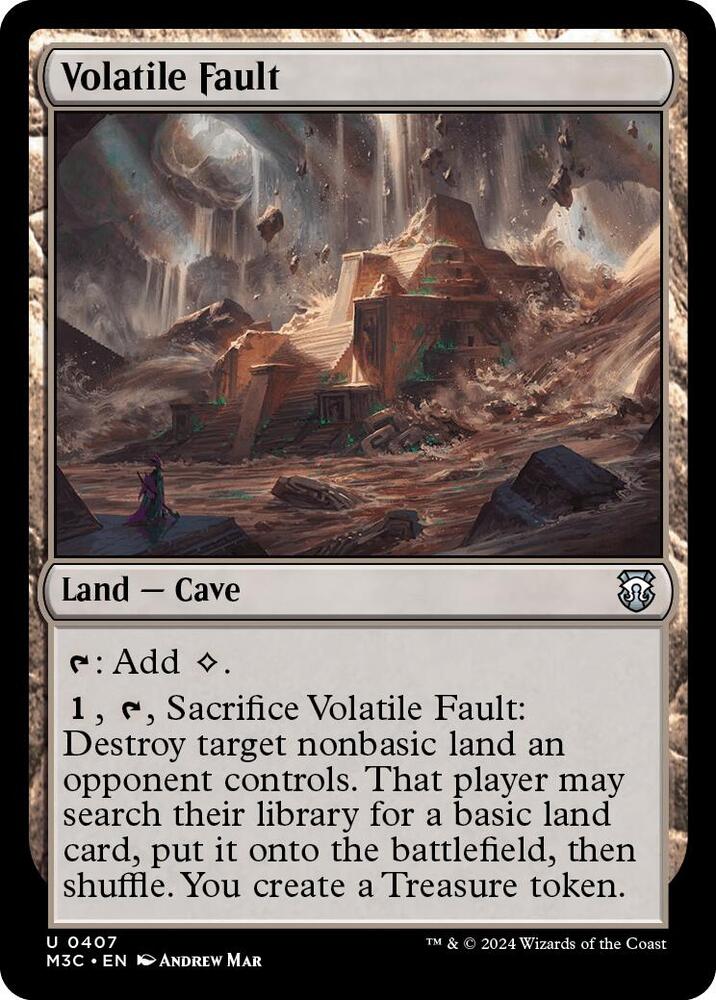 Volatile Fault (407) [Modern Horizons 3 Commander]