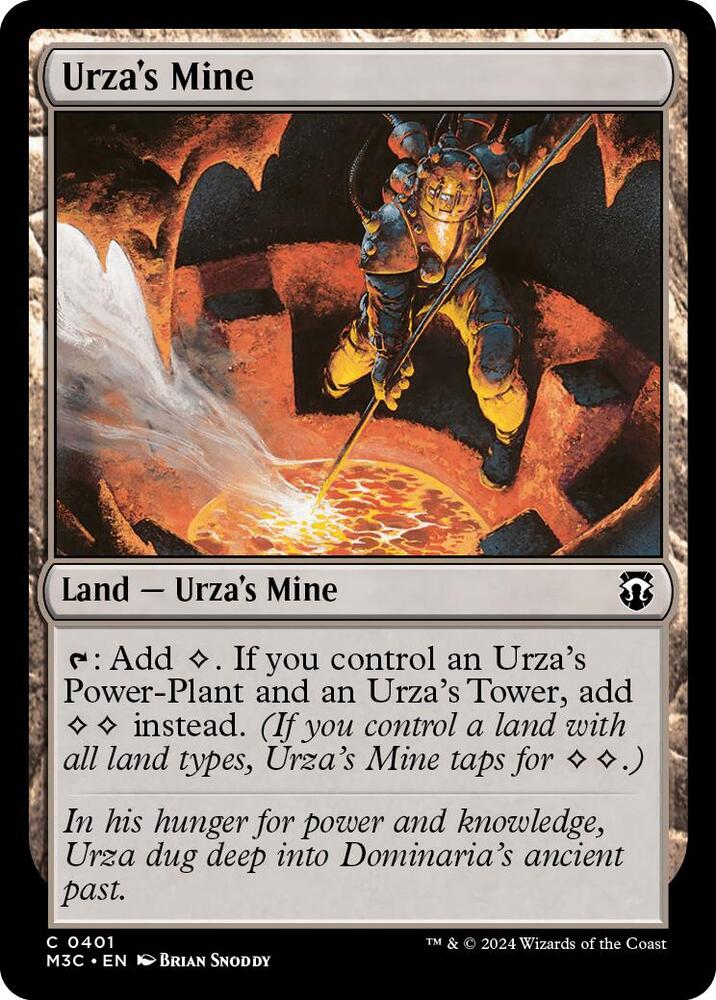 Urza's Mine (Ripple Foil) (401) [Modern Horizons 3 Commander]