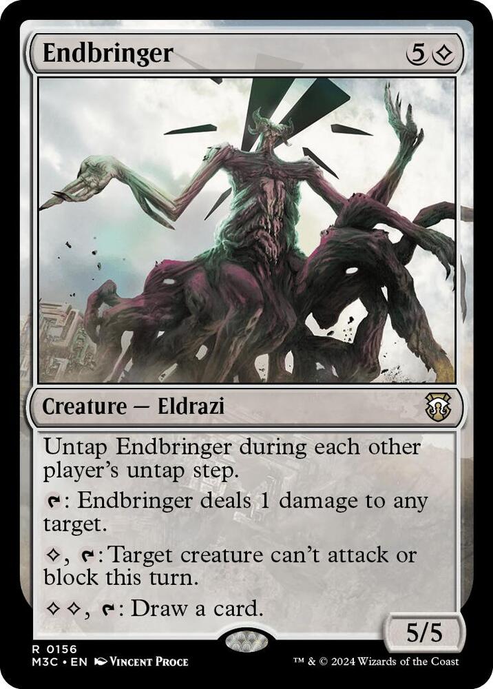 Endbringer (Ripple Foil) (156) [Modern Horizons 3 Commander]