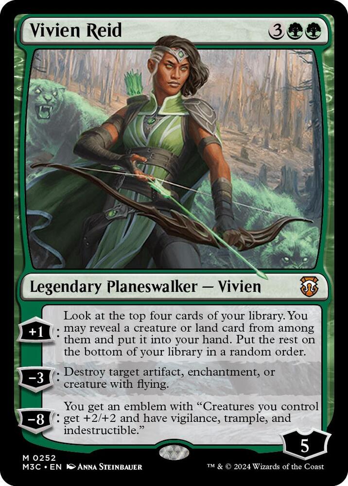 Vivien Reid (Ripple Foil) (252) [Modern Horizons 3 Commander]