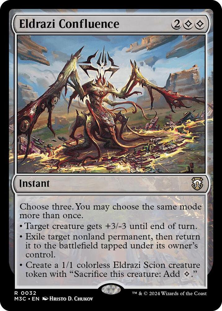 Eldrazi Confluence (Ripple Foil) (32) [Modern Horizons 3 Commander]