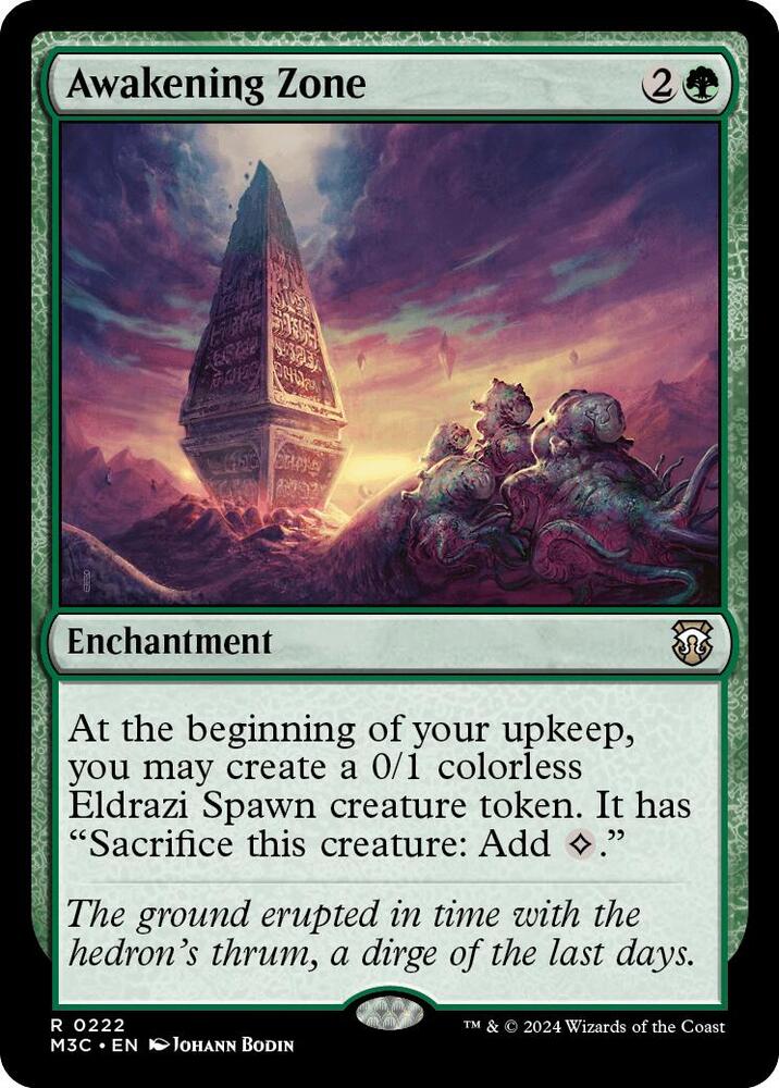 Awakening Zone (Ripple Foil) (222) [Modern Horizons 3 Commander]