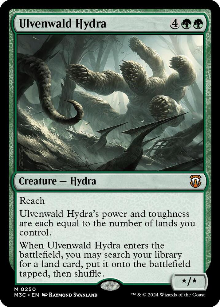 Ulvenwald Hydra (Ripple Foil) (250) [Modern Horizons 3 Commander]