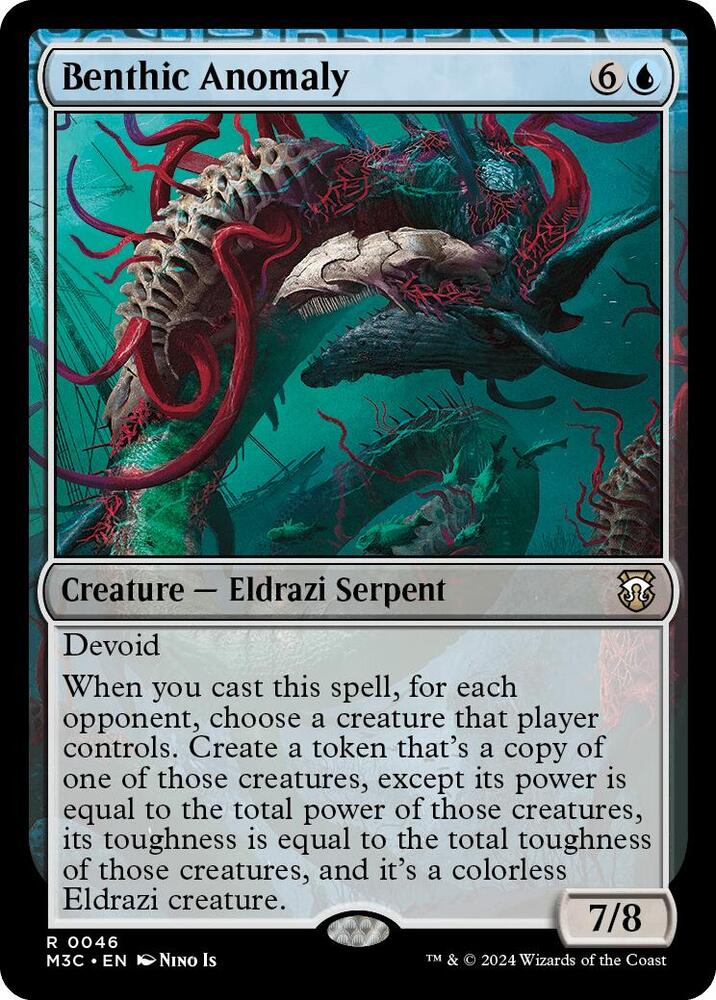 Benthic Anomaly (Ripple Foil) (46) [Modern Horizons 3 Commander]