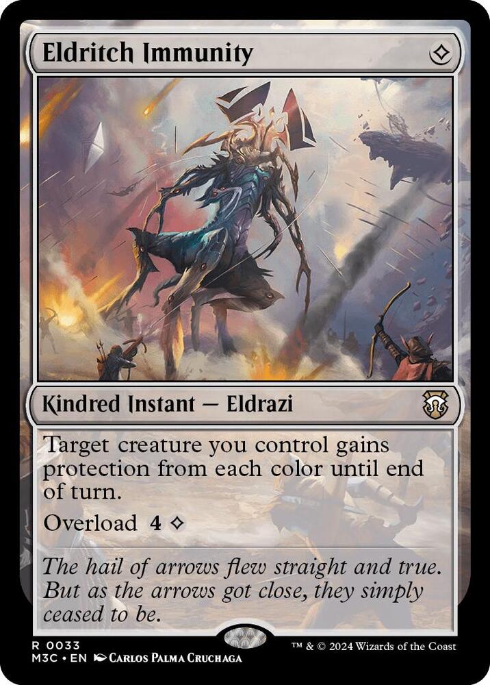 Eldritch Immunity (Ripple Foil) (33) [Modern Horizons 3 Commander]