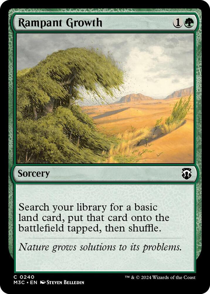 Rampant Growth (240) [Modern Horizons 3 Commander]