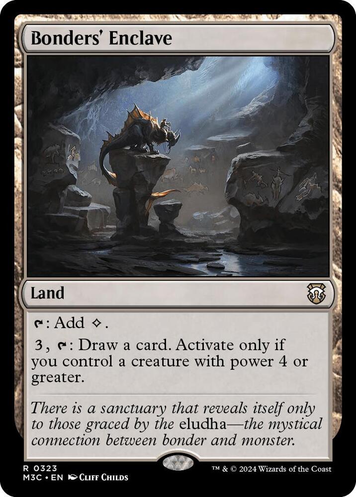 Bonders' Enclave (Ripple Foil) (323) [Modern Horizons 3 Commander]