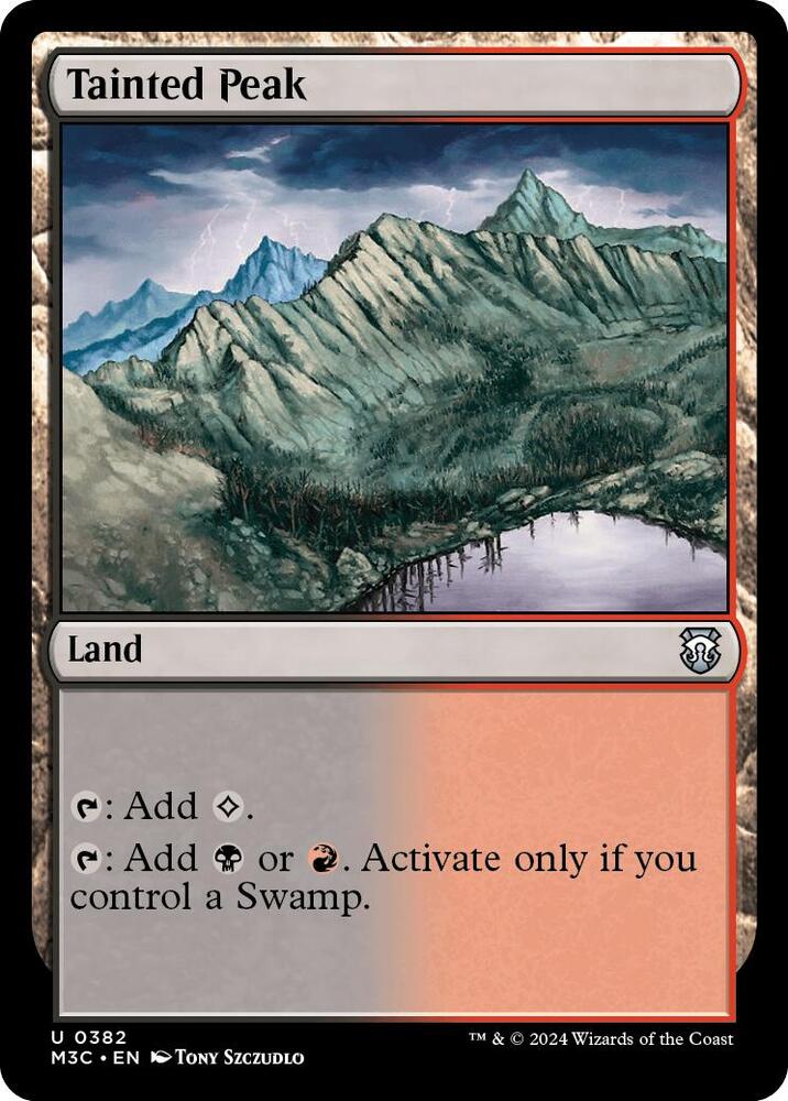 Tainted Peak (382) [Modern Horizons 3 Commander]