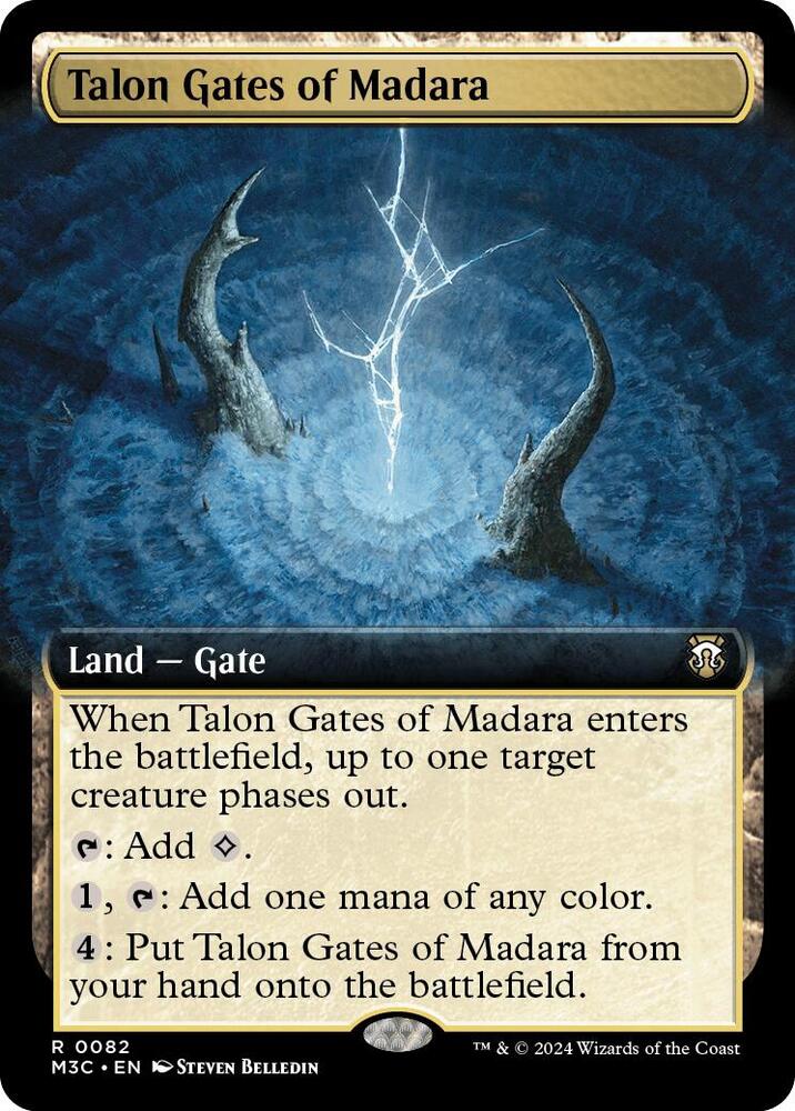 Talon Gates of Madara (Extended Art) (Ripple Foil) (82) [Modern Horizons 3 Commander]