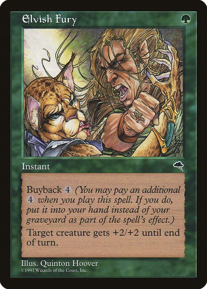 Elvish Fury (226) [Tempest]