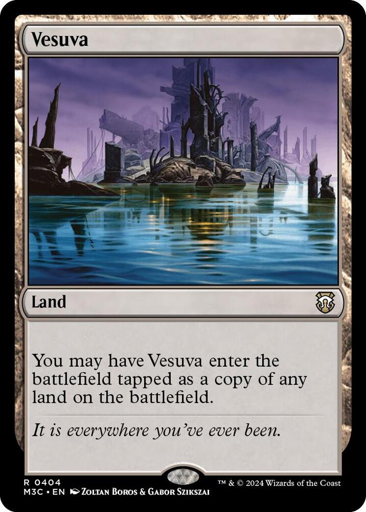 Vesuva (Ripple Foil) (404) [Modern Horizons 3 Commander]