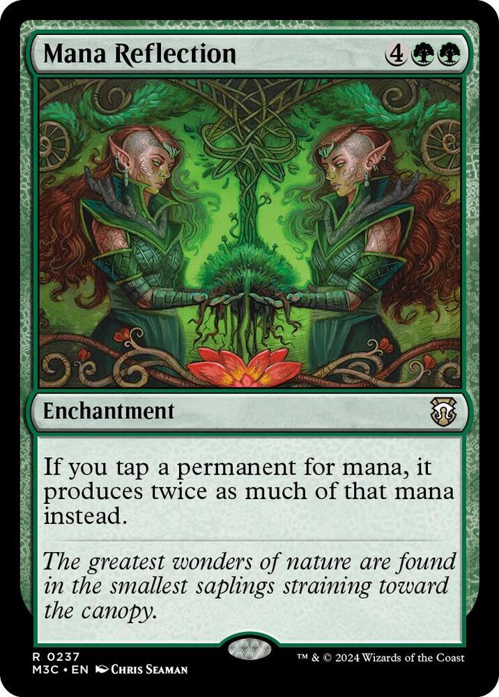 Mana Reflection (Ripple Foil) (237) [Modern Horizons 3 Commander]